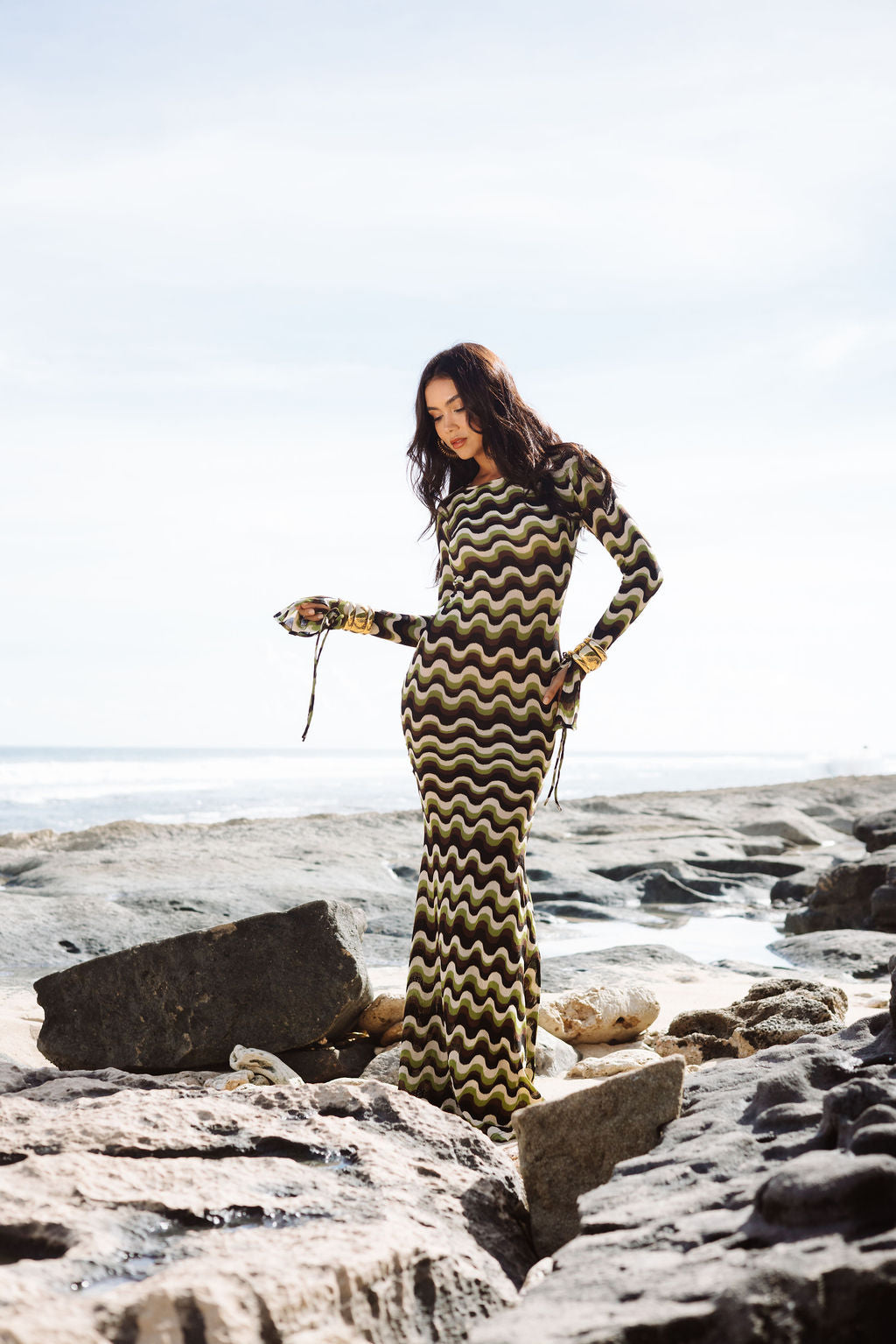 Capri Dress — Matcha Knit